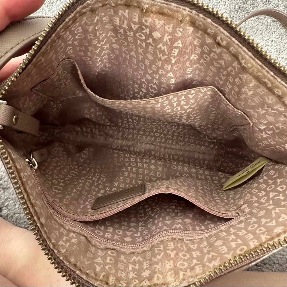 Kate Spade Taupe Crossbody Bag
